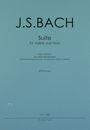 Johann Sebastian Bach: Suite für Violine und Viola D-Dur, Noten