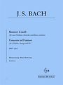 Johann Sebastian Bach (1685-1750): Konzert für 2 Violinen und Klavier d-moll BWV 1043, Noten