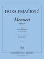 Dora Pejacevic: Menuett op. 18, Noten