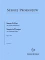 Sergej Prokofjew: Sonate D-Dur op. 94a, Noten