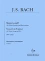 Johann Sebastian Bach: Violinkonzert g-moll BWV 1056R, Noten