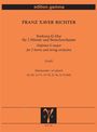 Franz Xaver Richter: Sinfonia G-Dur für 2 Hörner und Streicher, Noten