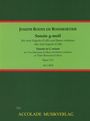 Joseph Bodin de Boismortier: Sonate g-moll op. 12,1, ZUB