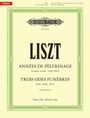 Franz Liszt: Annees de pelerinage: Troisieme Annee (Italie), Trois Odes funebres, Noten