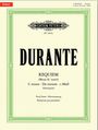 Francesco Durante (1684-1755): Requiem (Messa de' morti) C minor, Noten