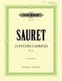 Émile Sauret: 24 Etudes Caprices op. 64 for Solo Violin, Buch