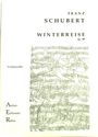 Franz Schubert: Schubert, Franz     :Winterreise op. 89 /E /VC, Noten
