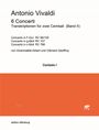 Antonio Vivaldi: 6 Concerti, Transkriptionen für 2 Cembali, Noten