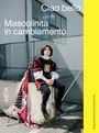 Texte: "Ciao bello", "Mascolinità in cambiamento", "RAETIA". Jemand in einer historischen Uniform mit einer Fahne.