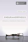 „ENDURAMORPHOSIS: Performance as Transformation through Endurance“ von Chelsea Coon. Graue Szene mit liegender Person auf Stuhl.