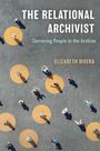 "The Relational Archivist", "Centering People in the Archive", "Elizabeth Rivera". Menschen auf gelben Kreisen aus der Vogelperspektive.