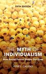 "Fifth Edition. The Myth of Individualism: How Social Forces Shape Our Lives. Peter L. Callero." Gelbe Lego-Köpfe stapeln sich.