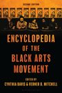 "Second Edition, Encyclopedia of the Black Arts Movement, edited by Cynthia Davis & Verner D. Mitchell," mit Podiumszene.