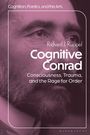 Titel: "Cognitive Conrad". Autor: Richard J. Ruppel. Thema: Bewusstsein, Trauma. Nahaufnahme eines Gesichts in Rosa-Tönen.