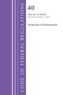 Office Of The Federal Register (U. S.: Code of Federal Regulations, Title 40 Protection of Environment 60.1-60.499, Revised as of July 1, 2025, Buch