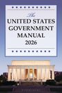 Text: "The United States Government Manual 2026." Unten das beleuchtete Lincoln Memorial; der Hintergrund ist blau.