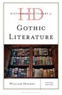 "Historical Dictionary of Gothic Literature", von William Hughes, Second Edition. Bücherregal mit alten Büchern.