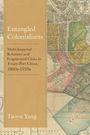 Text: “Entangled Colonialisms: Multi-Imperial Relations and Fragmented Cities in Treaty-Port China, 1860s-1930s”, Autor: Taoyu Yang. Hintergrundkarte von alten Stadtteilen.