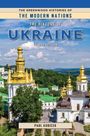 „The History of Ukraine, Second Edition, Paul Kubicek.” Goldene Kirchtürme und grüne Hügel im Hintergrund.