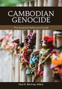 Text: Cambodian Genocide, The Essential Reference Guide, Paul R. Bartrop, Editor. Hintergrund: Bunte Armbänder an Holzstäben.