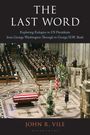 "The Last Word" und "John R. Vile". Ehrerweisung an US-Präsidenten, Sarg in einer prunkvollen Kirche, große Trauergesellschaft.