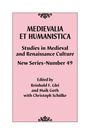 Medievalia Et Humanistica, No. 49, Buch