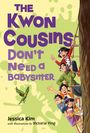 "The Kwon Cousins Don't Need a Babysitter" von Jessica Kim. Illustration: Kinder klettern lachend eine Holzleiter hoch.