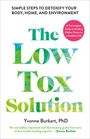 „The Low Tox Solution“ von Yvonne Burkart, PhD. Tipps zur Schadstoffvermeidung. Kreisförmiger Hinweis oben rechts.