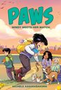 "PAWS - Mindy Meets Her Match" oben im Bild. Vier Kinder gehen mit Hunden in einem Park.