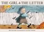 „THE GIRL & THE LETTER“ steht oben, darunter ein Mädchen mit Brief vor einem Holzzaun.