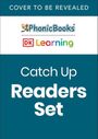 "COVER TO BE REVEALED. PhonicBooks DK Learning - Catch Up Readers Set." Oben Logos, unten schlichter Text.