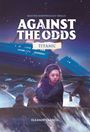Texte: "Against the Odds", "Titanic", "Eleanor Cardell". Illustration des sinkenden Schiffs, Menschen auf Rettungsbooten.