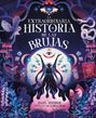 "La extraordinaria historia de las brujas" oben. Unten: Hazel Atkinson. Illustration zeigt Hexe mit erhobenen Armen, Auge darüber.