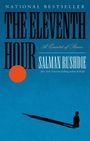 Text: "National Bestseller. The Eleventh Hour: A Quintet of Stories. Salman Rushdie." Silhouette einer Person mit langem Schatten.