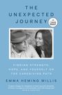 "The Unexpected Journey: Finding Strength, Hope, and Yourself on the Caregiving Path" von Emma Heming Willis. Foto von zwei Personen, die sich anlächeln.