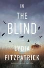 "In the Blind", "LYDIA FITZPATRICK". Vögel fliegen über einem Schilffeld, in dem ein kleines Haus steht.