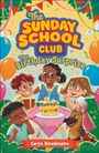 "THE SUNDAY SCHOOL CLUB: The Birthday Rescue", blauer Hintergrund, Logo in der Mitte.