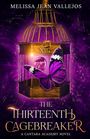 "THE THIRTEENTH CAGEBREAKER" steht unter einem goldenen Käfig mit Schmetterling. Ein lila Hintergrund mit Noten umrahmt es.