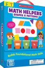 Scholastic: Little Math Tool Box: Math Helpers: Shapes & Patterns: Builds Foundational Math Skills, Buch