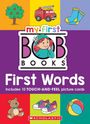 My First Bob Books - First Words Board Book with Touch-And-Feel Picture Cards Up to Age 3 (Reading Readiness), Buch