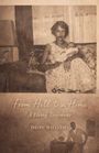 "From Hell to a Home: A Living Testimony" von Deon Williams. Sepia-Foto einer Frau mit Baby auf einem Sofa.