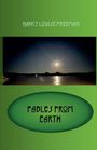 Oben steht "NANCY LOUISE FREEMAN", darunter ein Nachthimmel über einem See. Unten: "FABLES FROM EARTH".