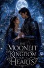 „The Moonlit Kingdom of Hearts“ – Ein Paar in historischer Kleidung unter Mondschein, vor einem Schloss, umgeben von Magie.