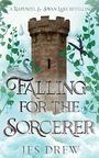 "A Rapunzel & Swan Lake Retelling", "Falling for the Sorcerer". Turm, Schwan, Ranken und Schere sind illustrierte Elemente.