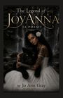 „The Legend of JoyAnna (A Poem)“ von Jo Ann Gray. Frau in weißem Kleid mit Panther, im Hintergrund ein Wasserfall.