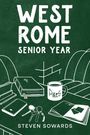 „West Rome Senior Year“: Illustration mit Tasse „Pikes“, Bibel, Handy, Schlüssel und Notizbuch auf grünem Hintergrund.