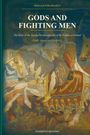Der Text lautet: "Gods and Fighting Men, Lady Augusta Gregory." Oben steht "IRISH CULTURE PROJECT" und unten "ROSMERTA PUBLISHING".
