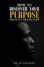 "How to Discover Your Purpose from an NBA Player" in großen Buchstaben über dem Profil eines Mannes. Autor: Oscar Tshiebwe.