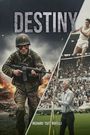 Zuoberst steht „DESTINY“. Links ein Soldat mit Gewehr, rechts Szenen aus einem Sportstadion mit Publikum. Unten der Name „Richard 'Cut' Rufelli“.