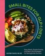 "SMALL BITES FOR GLP-1 DIETS" und "Whitney Black, MS, RD". Ein Quinoa-Gericht mit Gemüse und Nüssen.